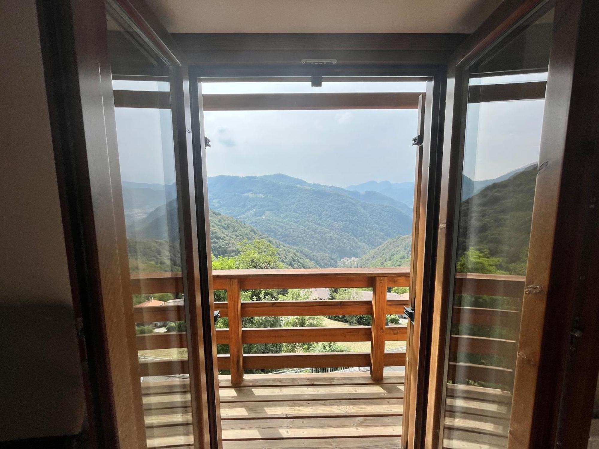 Апартаменты Casa Con Vista Costa di Serina Экстерьер фото